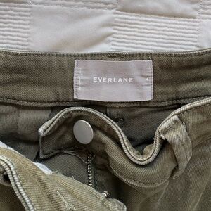 Everlane Olive Wide Leg Pants